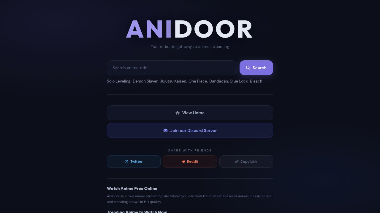 AniDoor screenshot