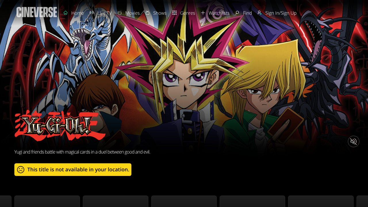 Cineverse screenshot