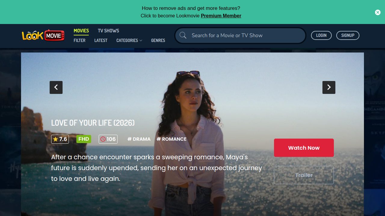 LookMovie screenshot