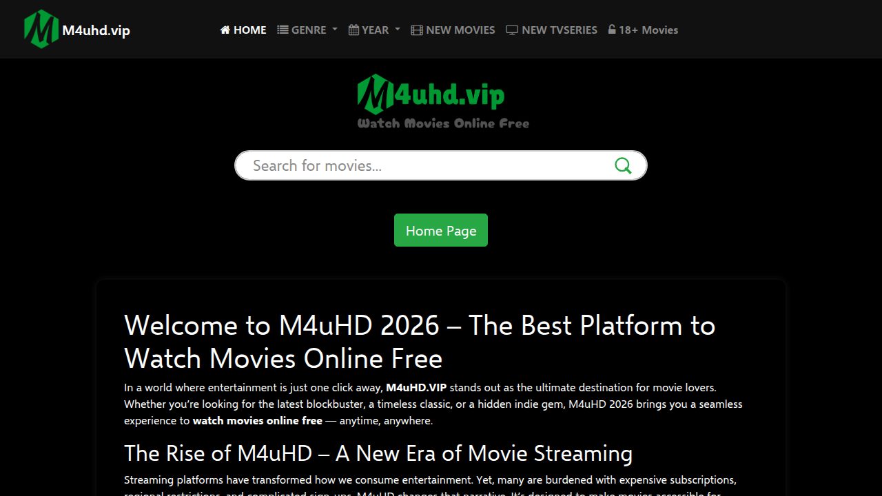 M4uHD screenshot