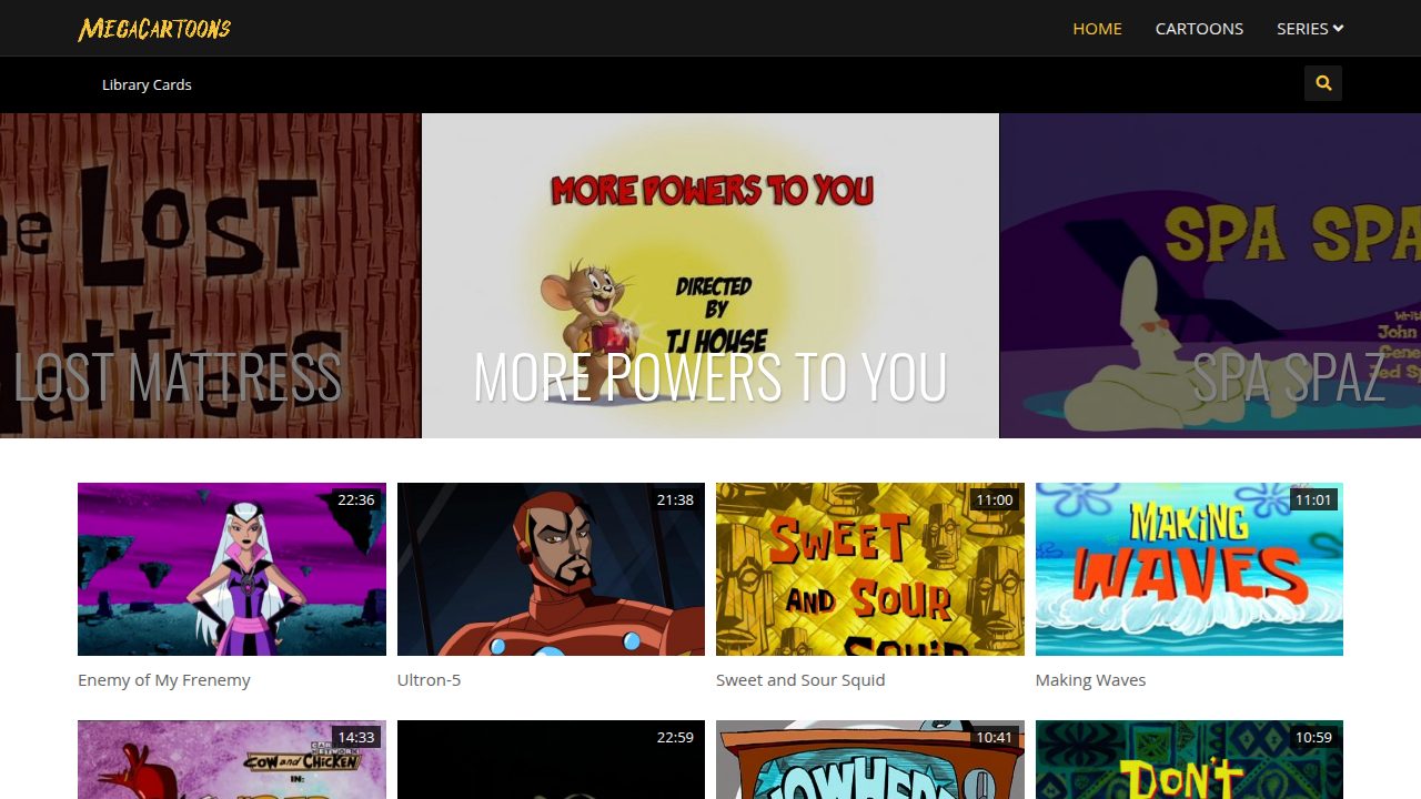 MegaCartoons screenshot