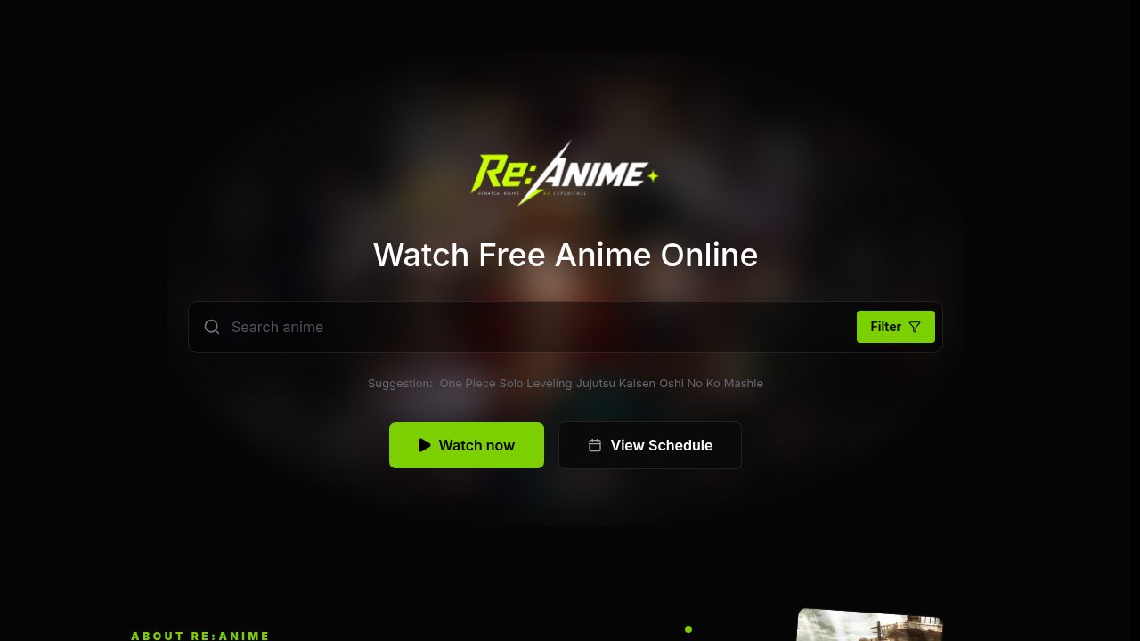 Re:ANIME screenshot