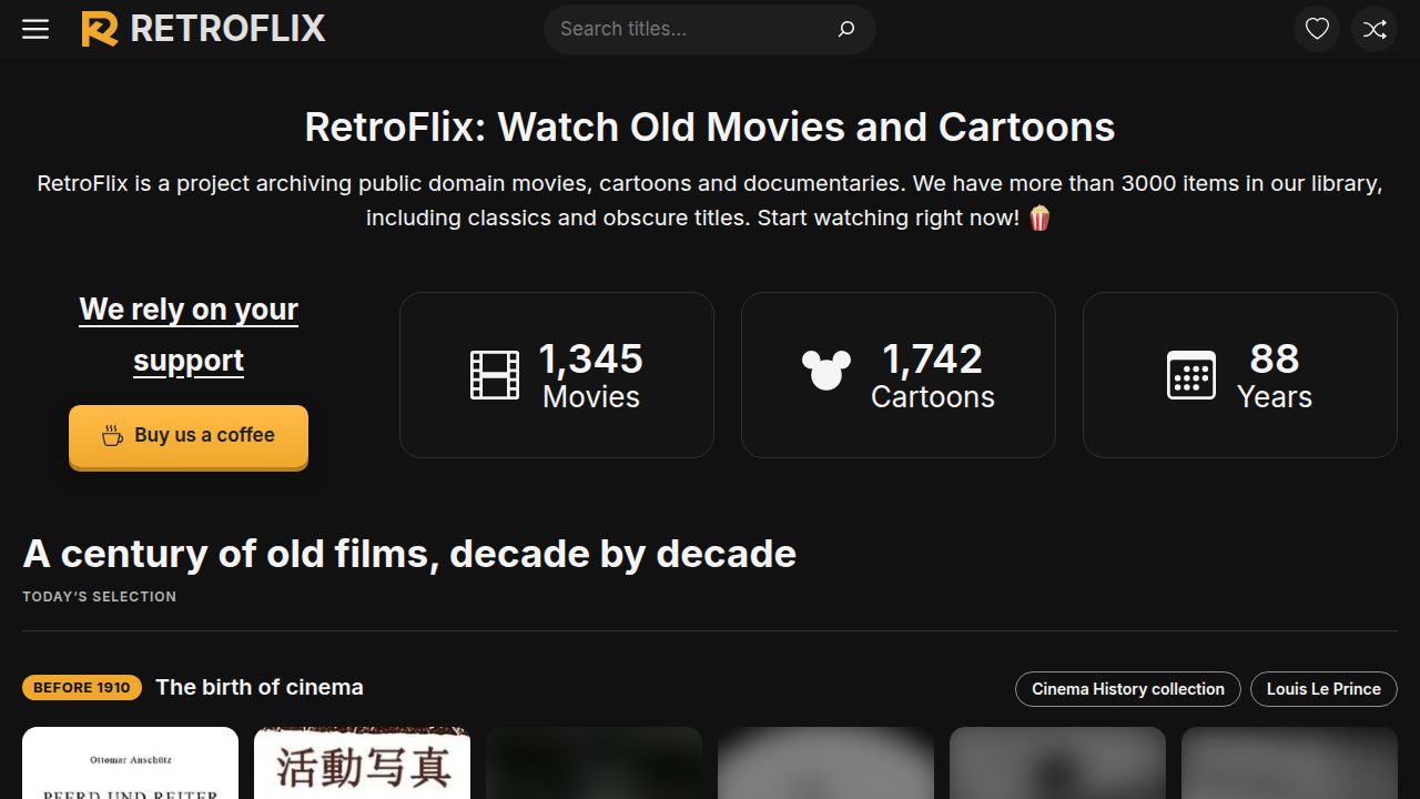 RetroFlix screenshot