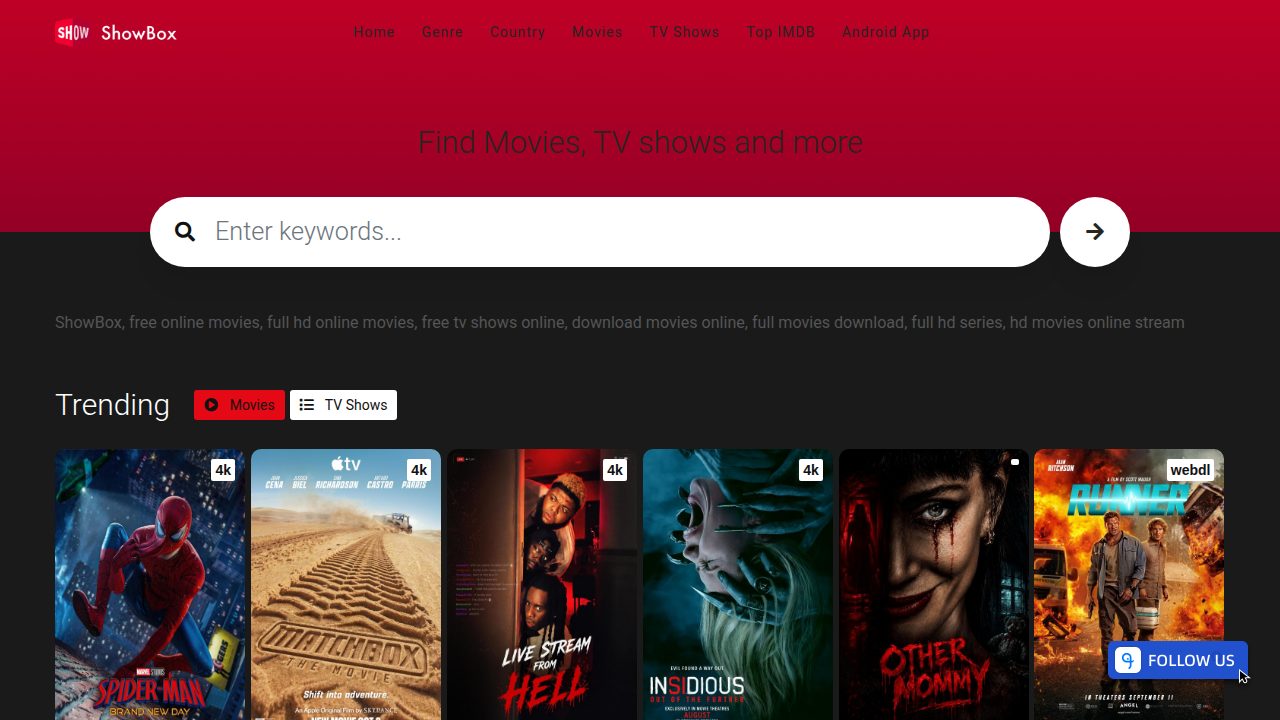 ShowBox screenshot