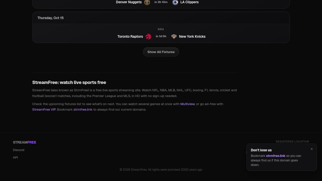 StreamFree screenshot