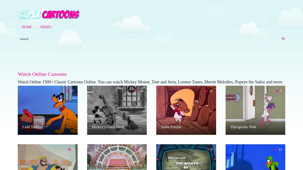 SuperCartoons screenshot