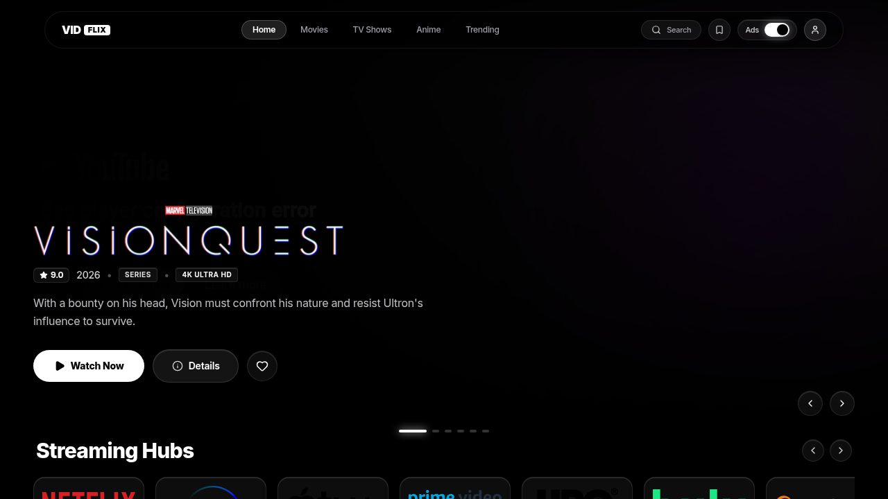 VidFlix screenshot