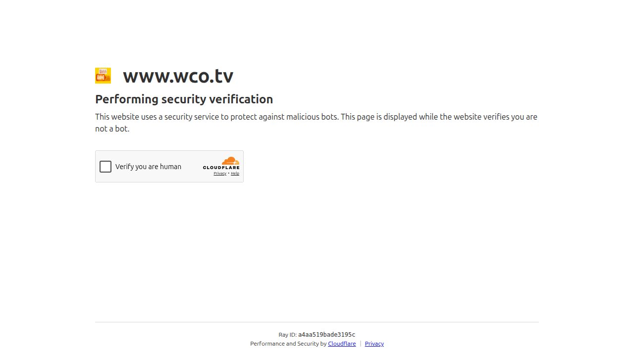 WCO screenshot